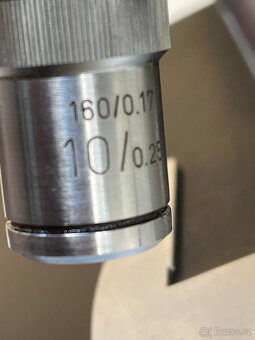 Vzácný vintažní laboratořní Mikroskop Steindorf-Berlin binok - 8