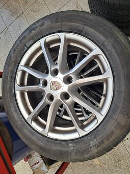 Alu kola Porsche Cayenne - Originání 18" Zimní pneu - 8