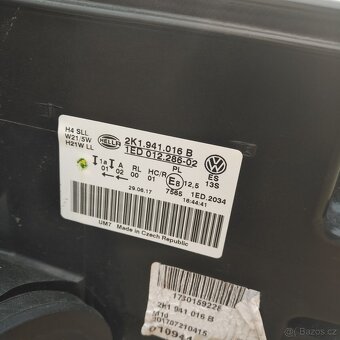 predni svetlo vw caddy 15- pravy levy - 8