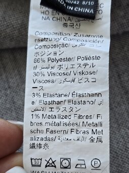 Dámský kostým šaty a sako vel. L - 8