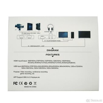 4K HDMI střihová karta pro přenos videa - 8