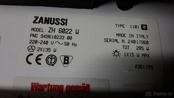 Prodám odsavač par do kuchyně / digestoř, ZANUSSI, nepoužíva - 8