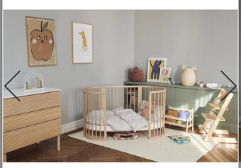 Postýlka Stokke V3 s matrací - nepoužitá - 8