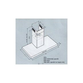 KOMÍNOVÁ Digestoř - AEG DD8695-M - 8