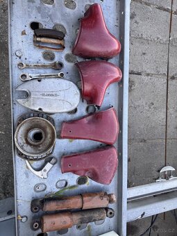 Motocykl Jawa soubor náhradních dílů - 8