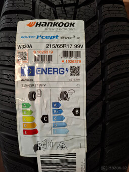 Nový zimní set Škoda Kodiaq 215/65 R17 Hankook 4ks - 8