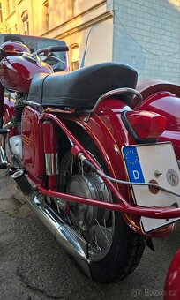 Jawa 250 Sidecar velorex + páv - 8