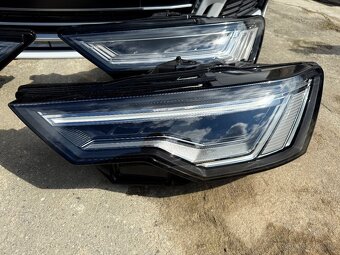 Audi A6 S6 4K C8 naraznik světla blatnik výztuha kapota - 8