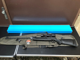 Vzduchovka Huzar 4.5 nebo 5.5mm raže LB600, optika, diabolky - 8