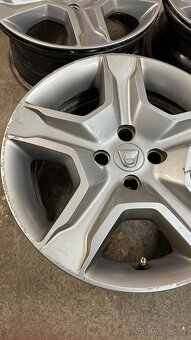 4x100 r16 6j ET40 Dacia, Renault + senzory tlaku - 8