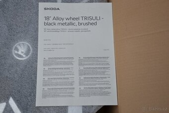 Škoda Superb III/IV/VW Passat B8-NOVÉ orig.Alu 18-8x18,ET44 - 8