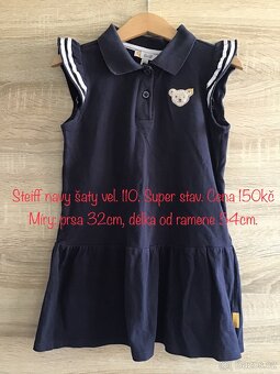 Dívčí šaty a sukně vel. 110 - 8