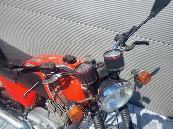 Jawa 350/638 s doklady a malou spz - 8