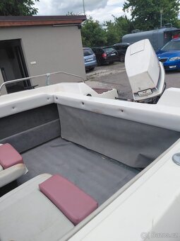 Motorový člun FIBERLINE G 16+  Johnson 70PS + přívěs - 8
