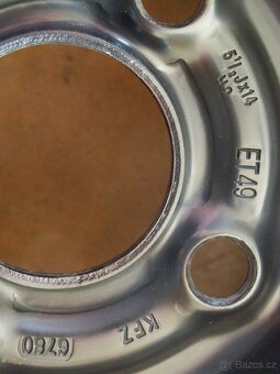 2x Disky Opel Astra 4x100 5,5Jx14 ET49: Cena za dva disky - 8