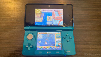Nintendo 3DS aqua blue - TOP STAV - 8
