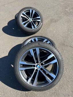 Sada kol 20” original BMW X6 X5 ///M + 99% pneu Pirelli - 8