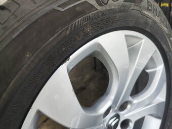 17"letní alu sada 5x108 origo Citroen C5 mk2 mk3 225/55 2+2 - 8