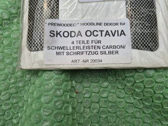 Škoda Octavia I ozdobné a ochranné samolepící lišty - 8