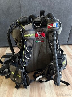 Potápěčské křídlo Divesystem na dvojče - 8