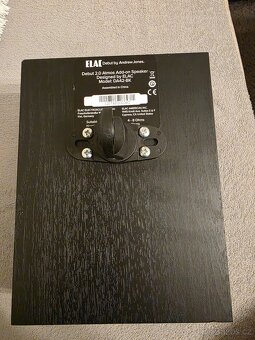 Yamaha Soavo-2 + atmos repro ELAC DA42-BK + stojany Mission - 8