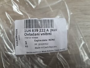 NOVÉ Kliky zadních dveří Octavia 1 - ORIGINÁL - 8