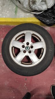 4x letní sada ALU+pneu, škoda - 8