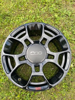ALU KOLA FIAT 500 4X98 R16’ BLACK - 8