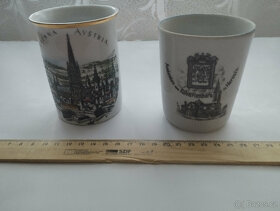 hrníčky starožitné,starožítná grogovka,.... - 8