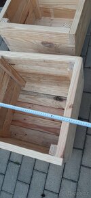 Dřevěný truhlík - vyvýšený záhon - 8