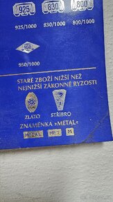 Prodám dámský zlatý prstýnek s kamínky - 8