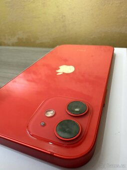 Apple iPhone 12 128GB červená, baterie 100% - 8