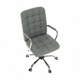 Kancelářské křeslo, kancelářská židle, šedá, MORGEN - 8