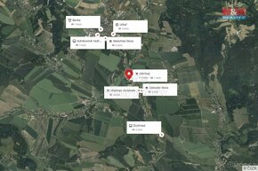 Prodej pozemku k bydlení, 5000 m², Žichlínek - 8