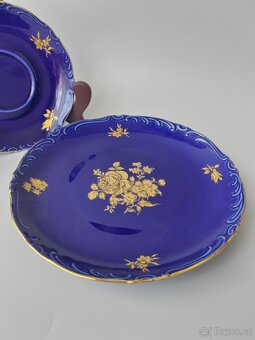 Porcelánový čajový sady Echt Kobalt Vohenstrauss Seltmann - 8
