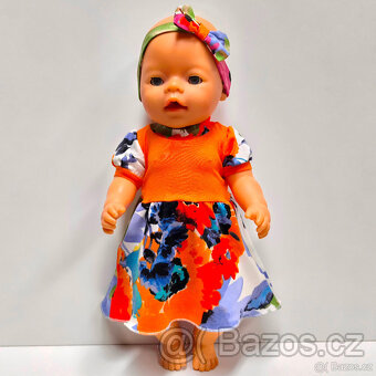 NOVÉ OBLEČKY NA BABY BORN soft touch little 36 cm - 8