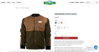 Exkluzivní vlněná bunda Amundsen Field Fleece Wool - 8