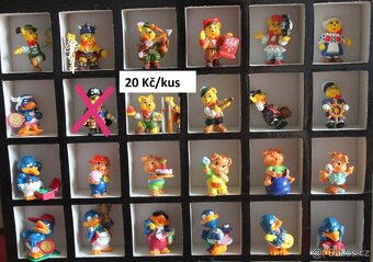 Kinder figurky 1 - 8