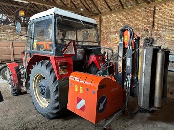 Prodám traktor Zetor 7745 s příkopovým mulčovačem - 8