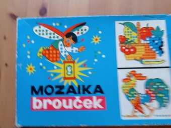 Retro hra Mozaika Brouček KZ Semily 1976 - 8