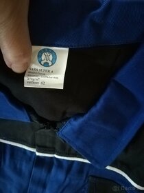 Pracovní oblečení, montérkové kalhoty, bundy, vel. 62, NOVÉ - 8