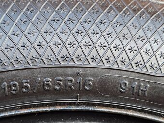 Zimní Kleber 195/65/15 + disky - 8