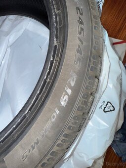 4x zimní pneu Pirelli P Zero Winter 245/45 R19'' 102H M+S - 8