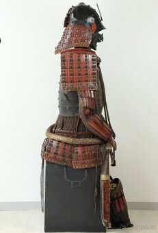 +++ STARÁ JAPONSKÁ SAMURAI ZBROJ- BRNĚNÍ JAPONSKO+++ - 8