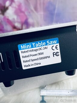 REZERVACE…Stolní kotoučová pila pro kutily - 8