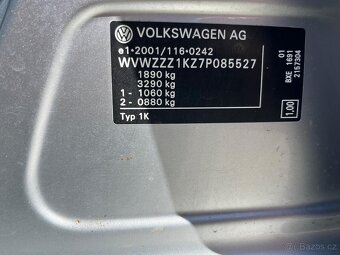 Vw Golf V., r. 2007, 1.9 tdi, 77 kw, bez dpf a koroze. - 8