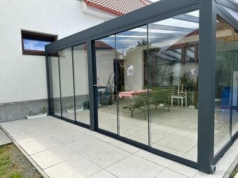 Hliníková pergola, garážové stání, altán - 8