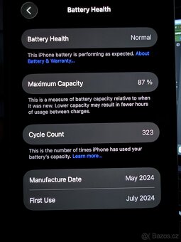 Apple iPhone 15 - 128 GB, bílý - 8