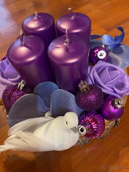 Svícen adventní, vánoční - 8