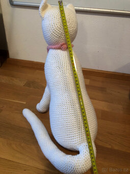 Háčkovaná maxi kočka - 8